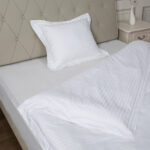Padjapüür komplekt Tekikott & Padjapüür Satin 150x210cm/50x60cm 300TC Valge | Siexa DCPC1502103