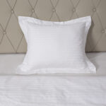 Padjapüür komplekt Tekikott & Padjapüür Satin 150x210cm/50x60cm 300TC Valge | Siexa DCPC1502103 - Image 3