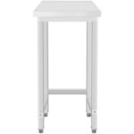 Kommertstöölaud Roostevaba teras Alumise riiulita 300x600x965mm | Adexa DW3060WO