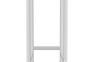 Kaubanduslik töölaud Roostevaba teras Alumist riiulit pole 300x700x965mm | Adexa DW3070WO