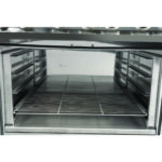 Professionaalne gaasipliit 6 põletit 24kW GN2/1 gaasiahjus 8kW | Adexa Hotmax 700 GR763 - Image 2