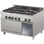 Gaasipõletiga keedupind gaasiahju peal 6 põletit 48kW+7.5kW | Adexa Hotmax 900 GR932