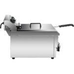 Elektriline Kommertsfriteerija Ühemahutiga 10-liitrine 3kW Töölaual Äravoolukraan | Adexa HEF101V - Image 3
