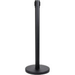 Must piirdepost musta sissetõmmatava lindiga 2 m | Adexa BBP01A - Image 4