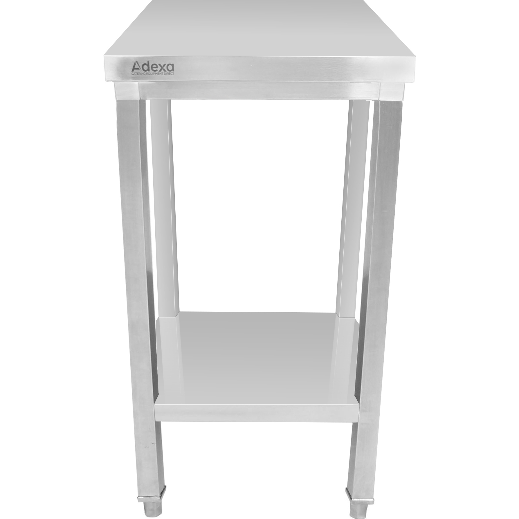 Kaubanduslik töölaud roostevabast terasest alumise riiuliga 300x600x900mm | Adexa DWT3060WO Kaubanduslik töölaud roostevabast terasest alumise riiuliga 300x700x900mm | Adexa DWT3070WO - Image 1