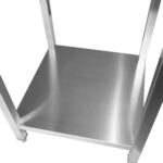 Kaubanduslik roostevabast terasest külglaud 700x700x900mm | Adexa DWTL7070LR - Image 5