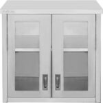 Seinakapik klaasist kiikustega roostevaba teras 600x400x800mm | Adexa SWCGDHH60402 - Image 4