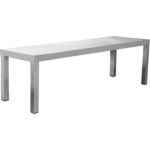 Väljastustasapind 1 tasapind Roostevaba teras 1400x335x350mm | Adexa WHES1403435