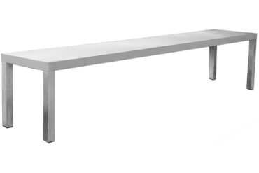 Kaubanduslik köögikonstruktsioon 1 tasand Roostevaba teras 1600x335x350mm | Adexa WHES1603435