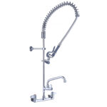 Eelpesu pihustusseade Seinale paigaldatav Kahekordne sisselaskeava Kõrgus 1055mm Roostevaba teras | Adexa EQ2802A12