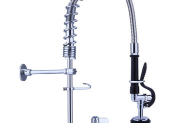 Eelloputusdush Kõrge seina külge kinnitatav Topeltsisselaskeava Kõrgus 500 mm Roostevaba teras | Adexa EQ7802A