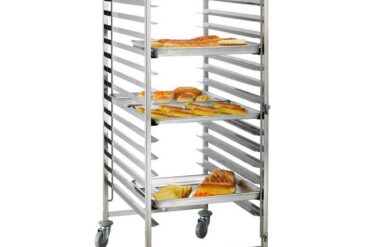 Riiul/Alus/Pannikäru Roostevaba Teras Pagariärile 600x400mm 2x15 kihti | Adexa RT6430