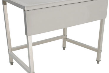 Kaubanduslik valamu Roostevaba teras 1000x700x900mm 1 kauss paremal pritsmekaitse 50mm | Adexa DSE1070R