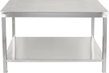 Premium töölauaga undershelf 304 roostevaba teras Sobib välitingimustesse 1400x600x900mm | Adexa Elite ET260140