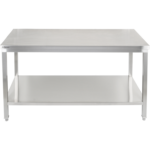 Premium Work laud koos alusriiuliga 304 roostevaba teras Sobib õues kasutamiseks 2000x600x900mm | Adexa Elite ET260200