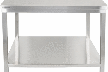 Premium töölaua aluspõhjaga 304 roostevaba teras sobilik välitingimustesse 800x600x900mm | Adexa Elite ET26080