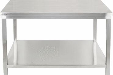Premium töölaud alariiuliga 304 roostevaba teras Sobib välitingimustesse 1200x700x900mm | Adexa Elite ET270120
