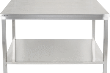 Premiumi töölaud alariiuliga 304 roostevaba teras Sobib õues 1400x700x900mm | Adexa Elite ET270140