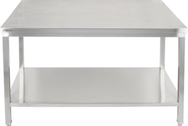 Premium Work table with Undershelf 304 Stainless steel Suitable outdoors 1800x700x900mm | Adexa Elite ET270180