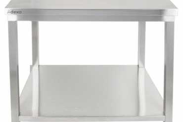 Premium töölaud alusega, 304 roostevaba teras, sobilik õue, 400x700x900mm | Adexa Elite ET27040