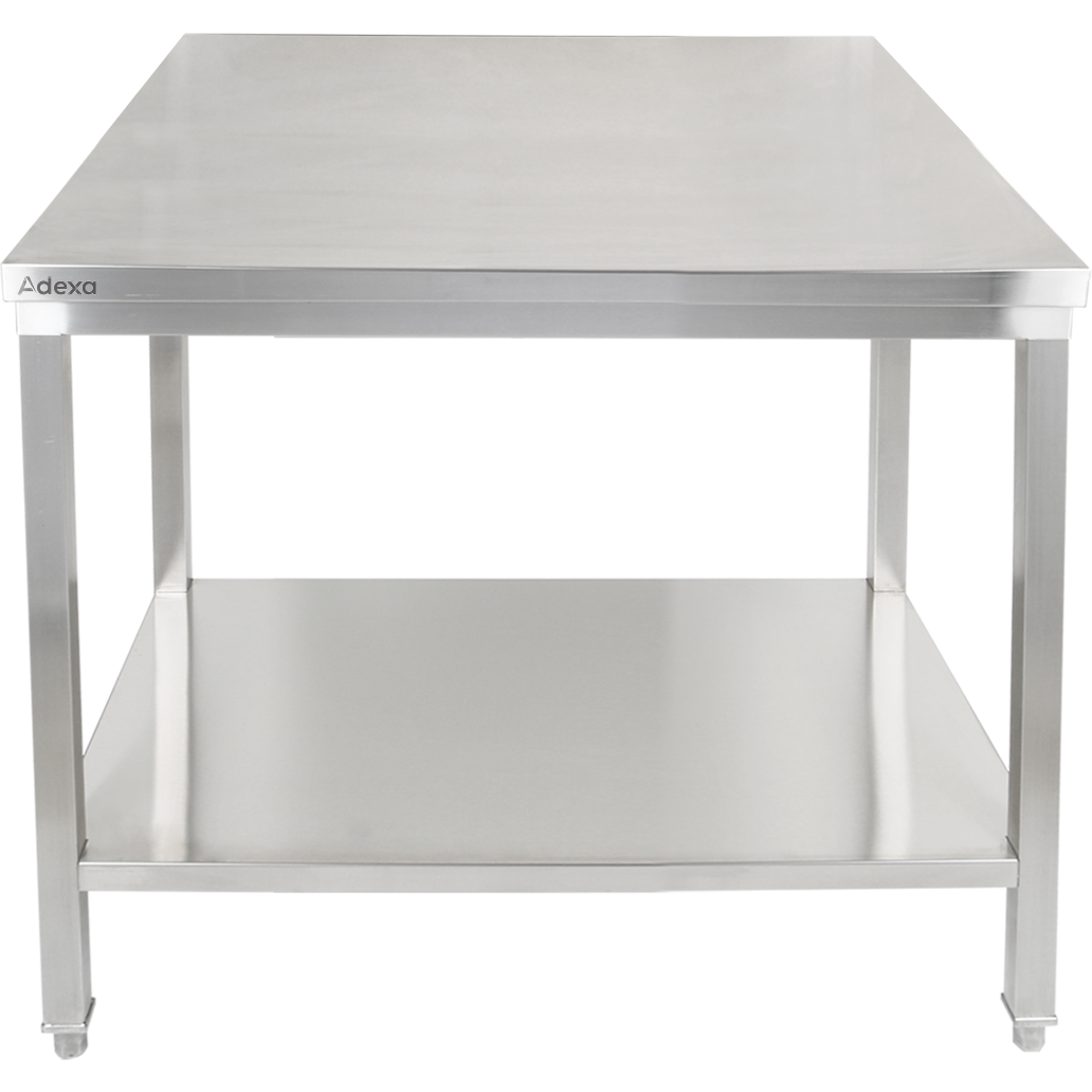 Premium töölaud alariiuliga 304 roostevaba teras Sobib välitingimustesse 800x700x900mm | Adexa Elite ET27080 Premium töölaud alariiuliga 304 roostevaba teras Sobib välitingimustesse 800x700x900mm | Adexa Elite ET27080 - Image 1
