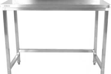 Töölaua kaaslapp Roostevaba teras Aluseta 1400x600x900mm | Adexa SWTB60140B