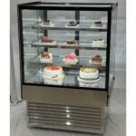 Vitriinkülmik 370 liitrit 3 riiulit Must Roostevaba teras | Adexa HL900B3 - Image 3