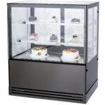 Vitriinkülmik, 2 riiulit, 1000x700x1200mm, must | Adexa HL1000ER2B