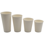 1000 tk Komposteeritavaid Külmajookide Tasse Ühekordne sein 20oz/591ml Valge | Adexa PCC20W - Image 2