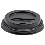 1000 tk kohvitopsi kaaned 8oz tassidele mustad | Adexa PCPL8B