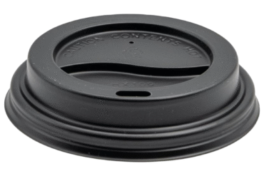 1000 tk kohvitopsi kaaned 8oz tassidele mustad | Adexa PCPL8B