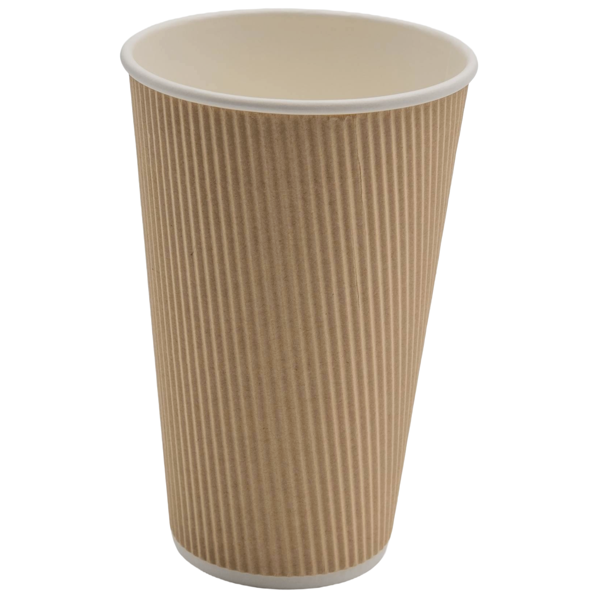 500 tk Komposteeritavad Kohvitopsid Ühekordsed 16oz/437ml Kraft | Adexa PCRW16K 500 tk Komposteeritavad Kohvitopsid Ühekordsed 16oz/437ml Kraft | Adexa PCRW16K - Image 1