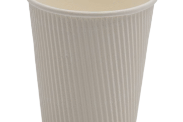 500 tk Kompostitavad Kohvitopsid Ühekordsed seinad 8oz/237ml Valged | Adexa PCRW8W