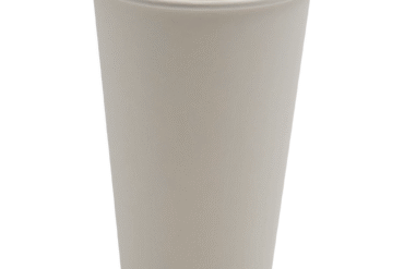 1000 tk Komposteeritavad Kohvitopsid Ühekordne sein 16oz/437ml Valge | Adexa PCSW16W