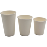 1000 tk Komposteeritavad Kohvitopsid Ühekordne sein 16oz/437ml Valge | Adexa PCSW16W - Image 2