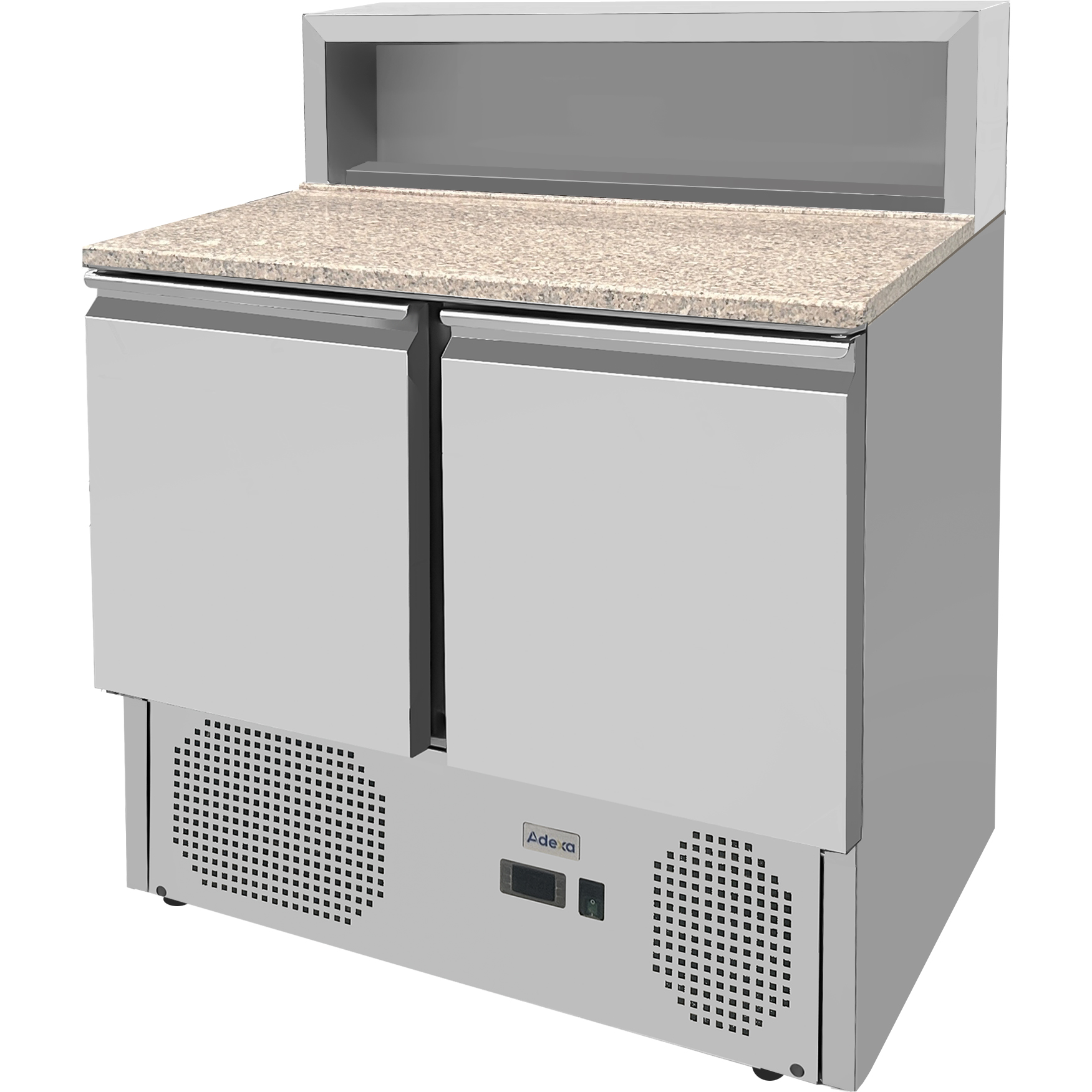 Pitsa ettevalmistuslaud 2 ust Roostevaba teras Pitsapealne 5xGN1/6 Sügavus 700mm | Adexa THPS900 Pitsa ettevalmistuslaud 2 ust Roostevaba teras Pitsapealne 5xGN1/6 Sügavus 700mm | Adexa THPS900 - Image 1