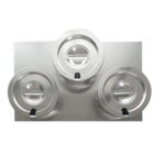 Kommertsiaalne Hotpot Bain Marie GN1/1 3 x 4 liitrit | Adexa WH706634P - Image 3