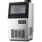 Kommertslik jääkuubikute masin, mis paigaldatakse kapi alla 35kg/24h roostevaba teras | Adexa CIM35SS