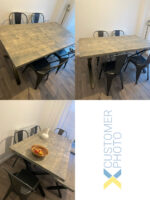 Bistro söögitool Teras Tumehall Sise | Adexa WW163G - Image 2