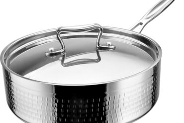 Kolmekihiline Haamriga Kastrul ⌀260x85mm 4,5 liitrit Hõbedane | Adexa C0311029S