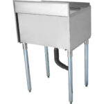 Kaubanduslik jääkast kahe plastikkandiku ja kaanega roostevaba teras 30 liitrit | Adexa CIBT1924 - Image 6