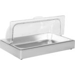 Kaanega vitriin 1xGN1/1 Roostevaba teras | Adexa CRD1