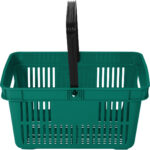 Ostukorv Plastik 480x325x250 Roheline | | Adexa PH001G - Image 3