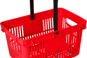 Ostukorv plastik 480x325x250 punane | | Adexa PH001R