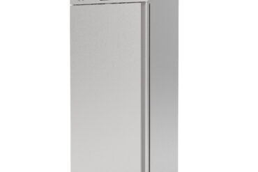 700-liitrine kaubanduslik külmkapp roostevabast terasest püstkapp, ühe uksega GN2/1 ventileeritud jahutus | Ndustrio CPG101UC