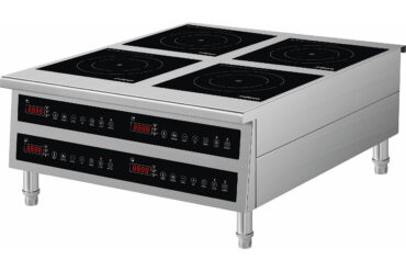 Kaubanduslik induktsioonpliit Lauapealne või põrandale paigaldatav 4 x 3,5 kW | Adexa CX140A