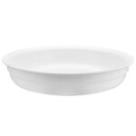 Serveerimis- ja kuumutusnõu klaaskaanega & keraamilise sisuga kolmekihiline haamerdatud pind ⌀320x120mm must | Adexa E0912016M - Image 2