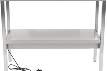 Väljastustasapind 2 taset Roostevaba teras 1200x335x700mm | Adexa WHESP1203470