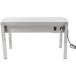 Väljastustasapind soojendiga 1 tasand roostevaba teras 600x335x350mm | Adexa WHESP603435