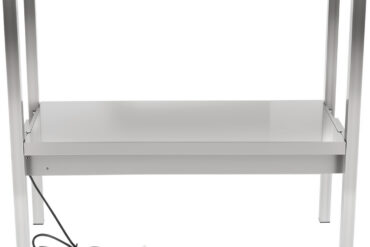 Väljastustasapind, 2 tasandit, roostevaba teras, 900x335x700mm | Adexa WHESP903470